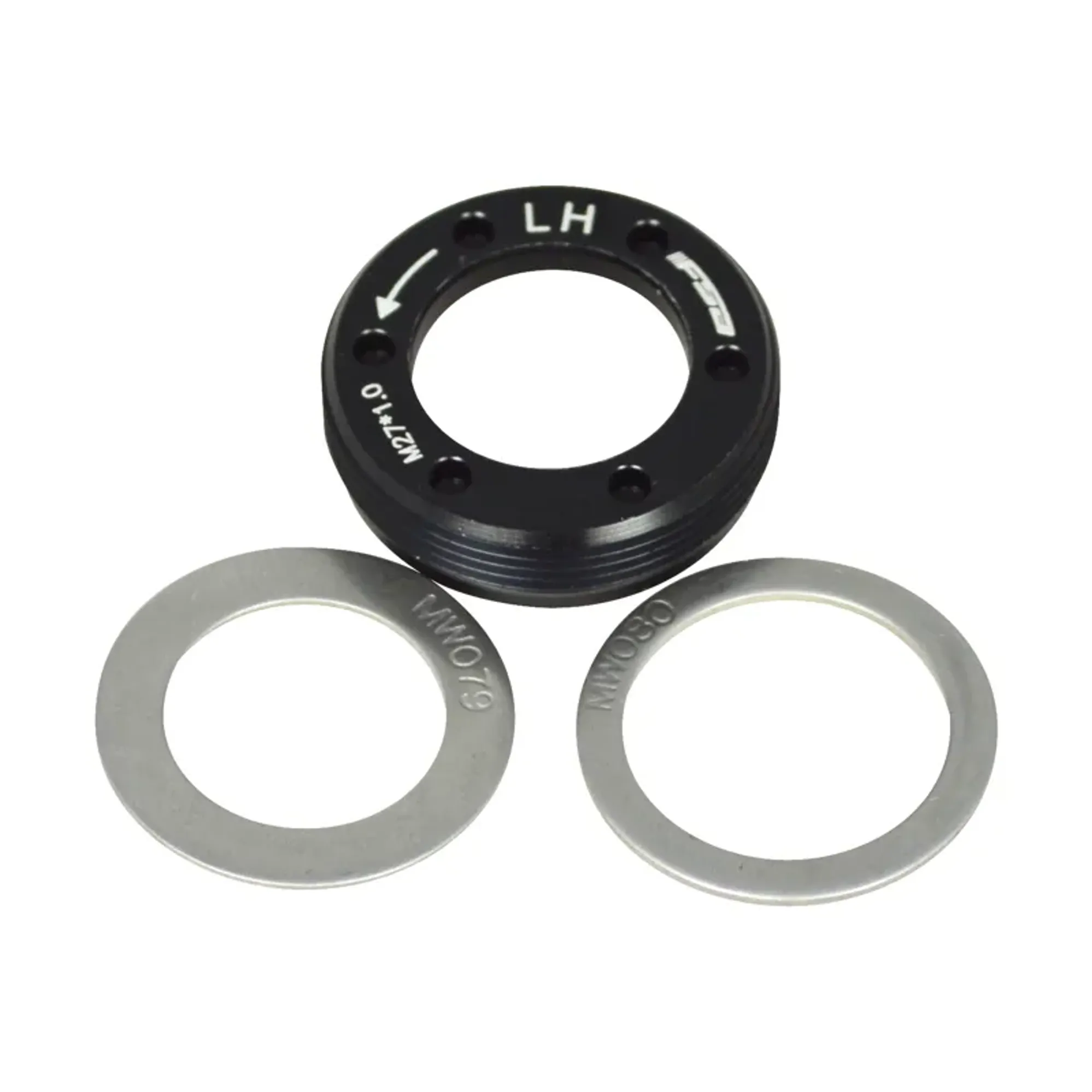 Extrakin Cap FSA Self Extracting Cap For MegaExo ML247 LH Crank Bolts in Black