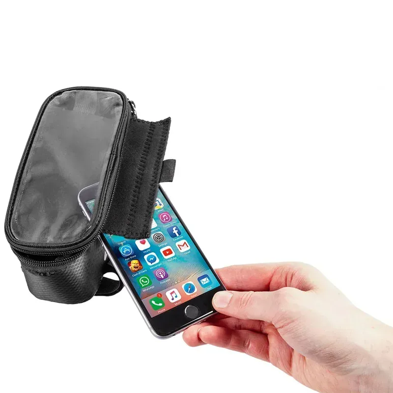 M-Wave Rotterdam XL Top Tube Bag In Black-2