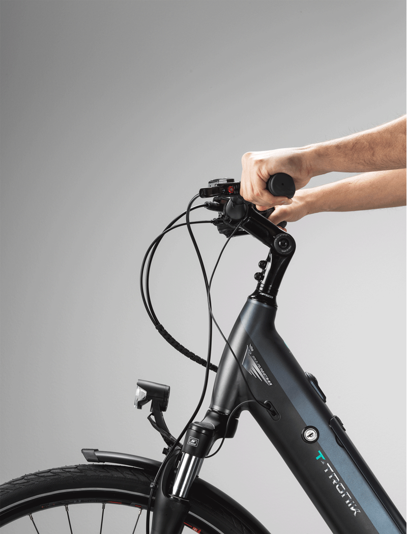 Bianchi T-Tronic C DB X5/X7 9S E6100 Green / Matt Graphite - ex Demo-3