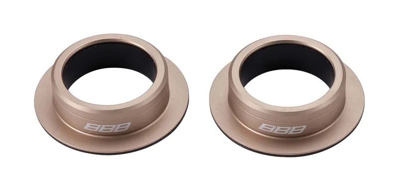 BBB BottomAdapt 24mm Axle into 386Evo Shell Reducer in Gold
