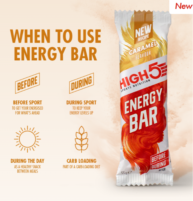 High5 Energy Bar Caramel Yellow-2