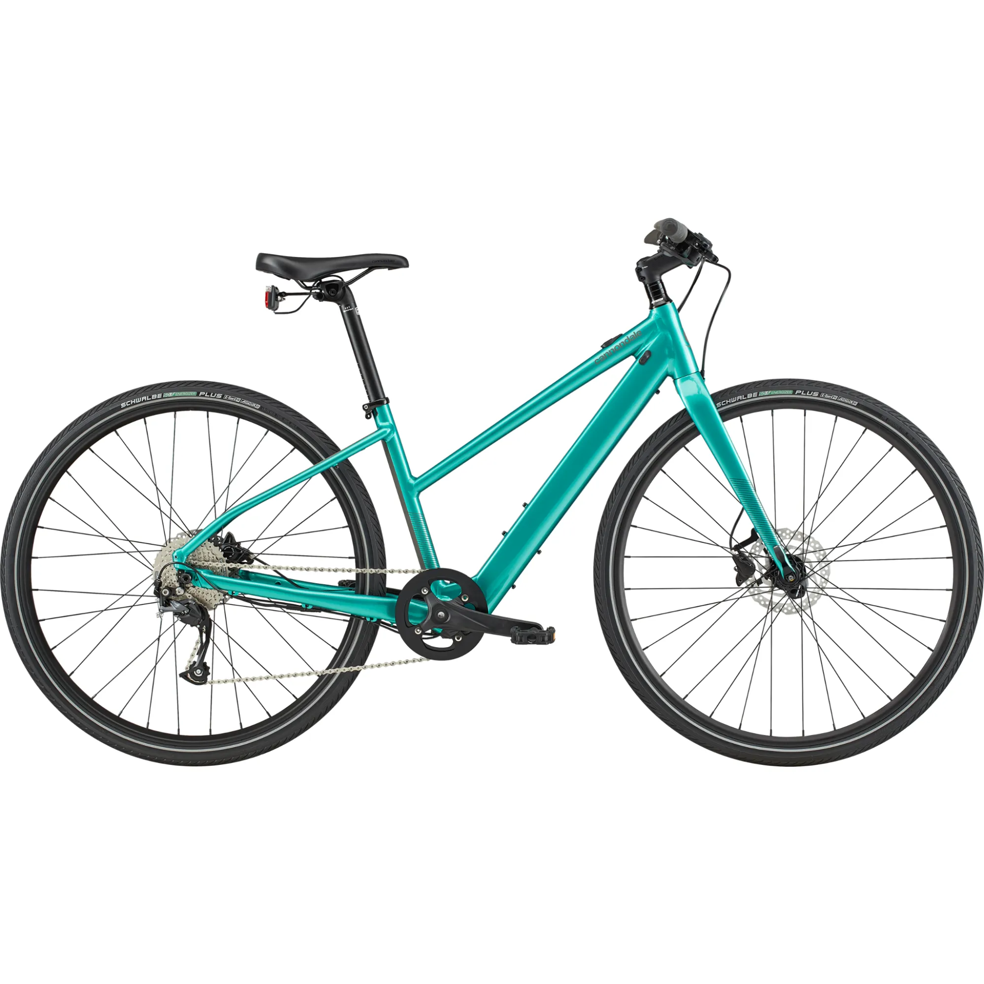 2021 Cannondale Quick Neo 2 SL Remixte Mens Electric Bike in Blue
