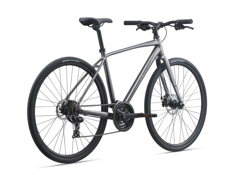 2021 Giant Escape 3 Disc Hybrid Bike in Metallic Black-8