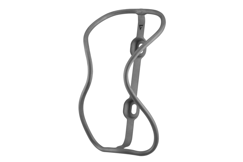 Giant Airway Pro Titanium Bottle Cage in Silver-1