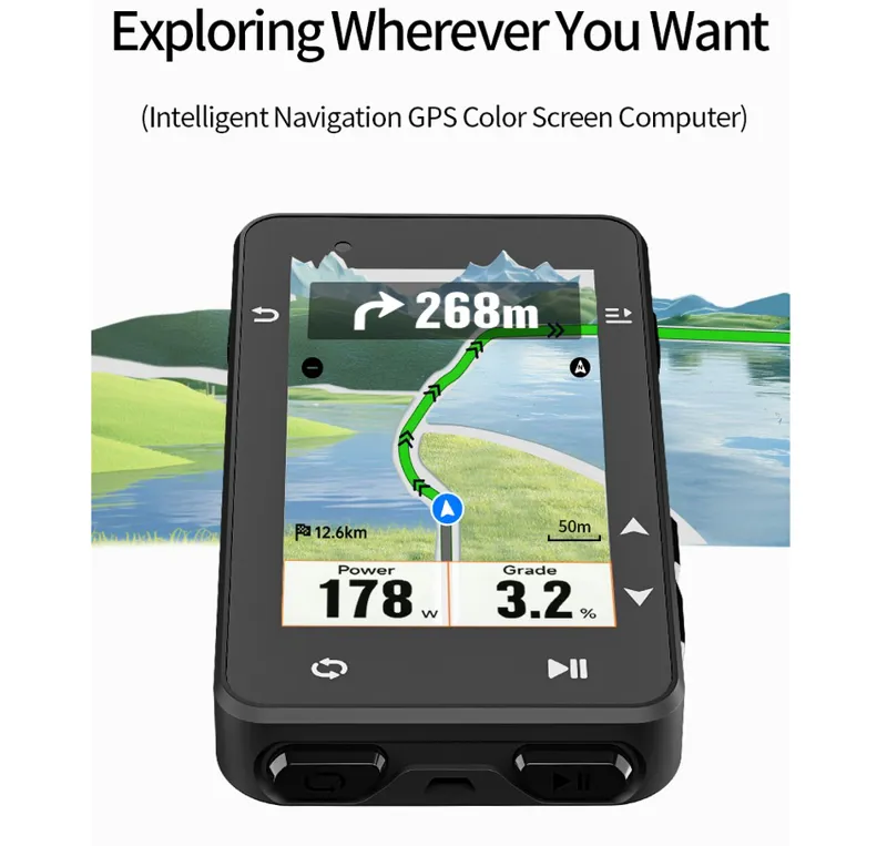 iGPSSport IGS630 GPS Bike Computer Black