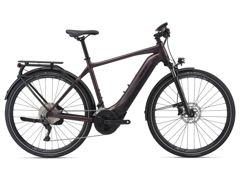 Giant Explore E+ Pro GTS D 25km/H Electric Hybrid Bike in Rosewood
