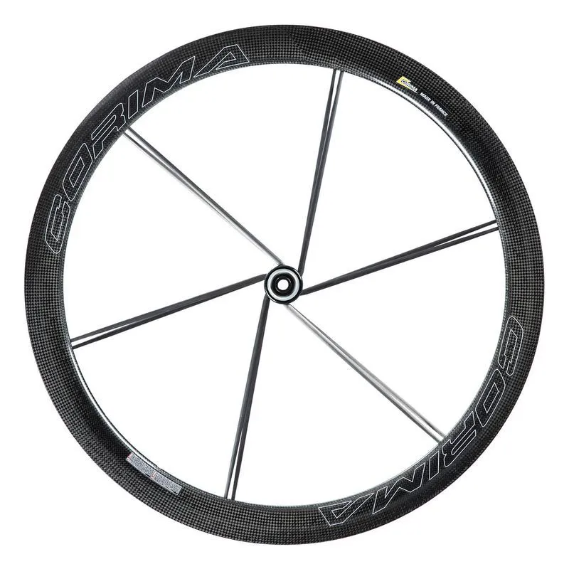 Corima MCC EVO 47 Tubeless Hookless Gloss Carbon Wheelset Grey-1