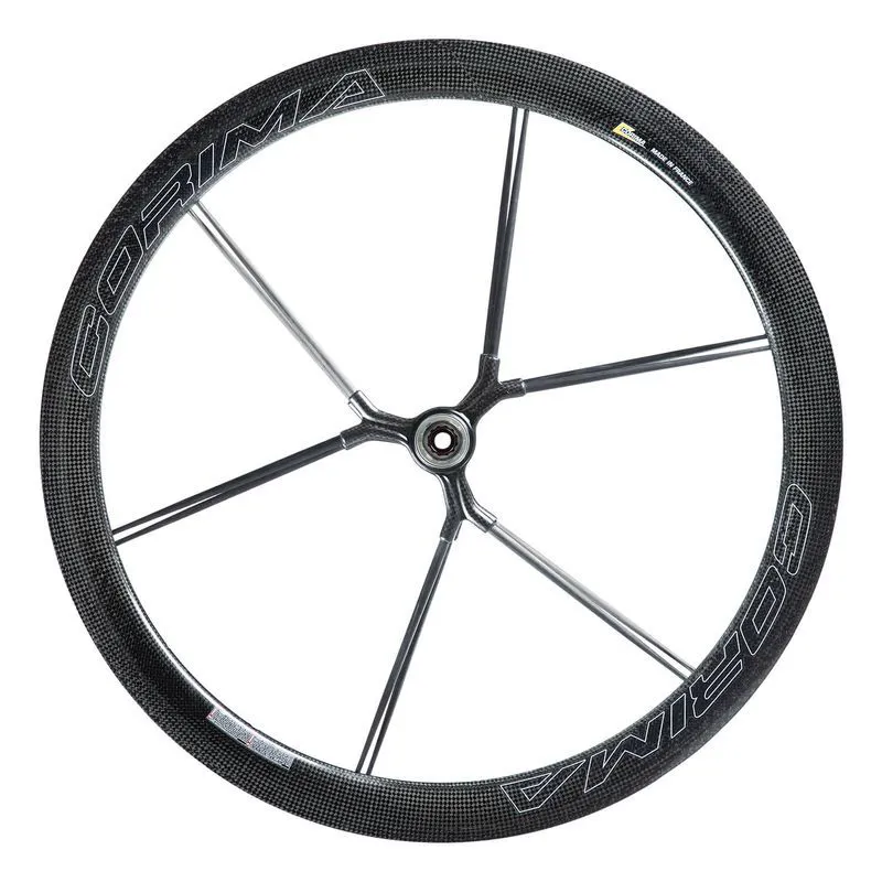 Corima MCC EVO 47 Tubeless Hookless Gloss Carbon Wheelset Grey-2