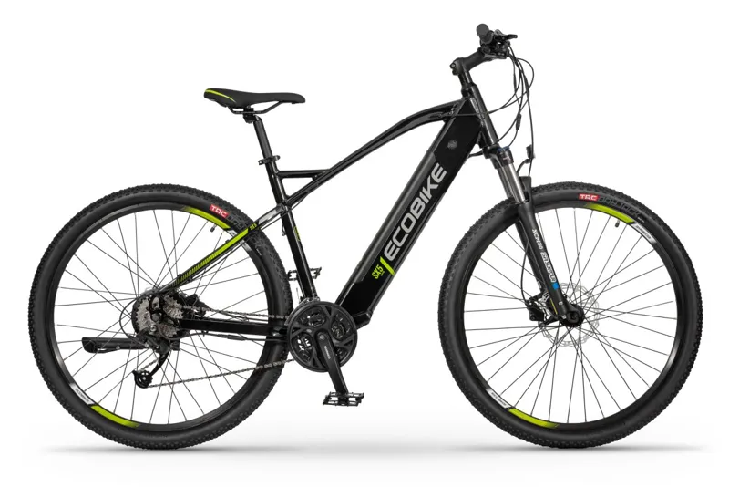 EcoBike SX5 eMountain Bike Black