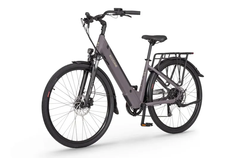 EcoBike X-City Hybrid eBike Coffee-2