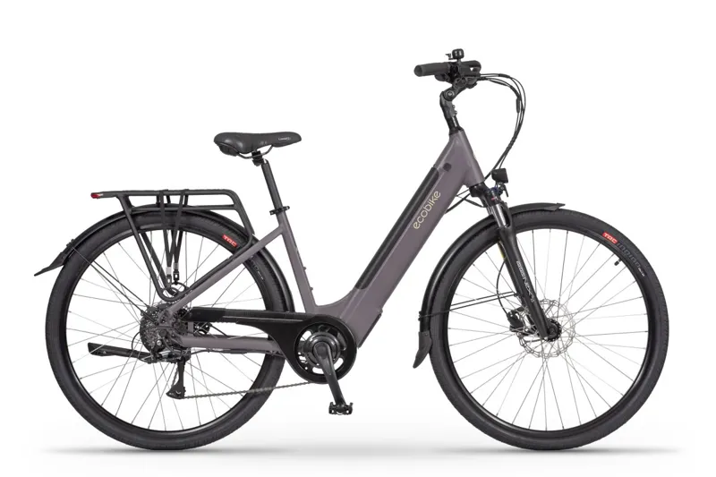 EcoBike X-City Hybrid eBike Coffee