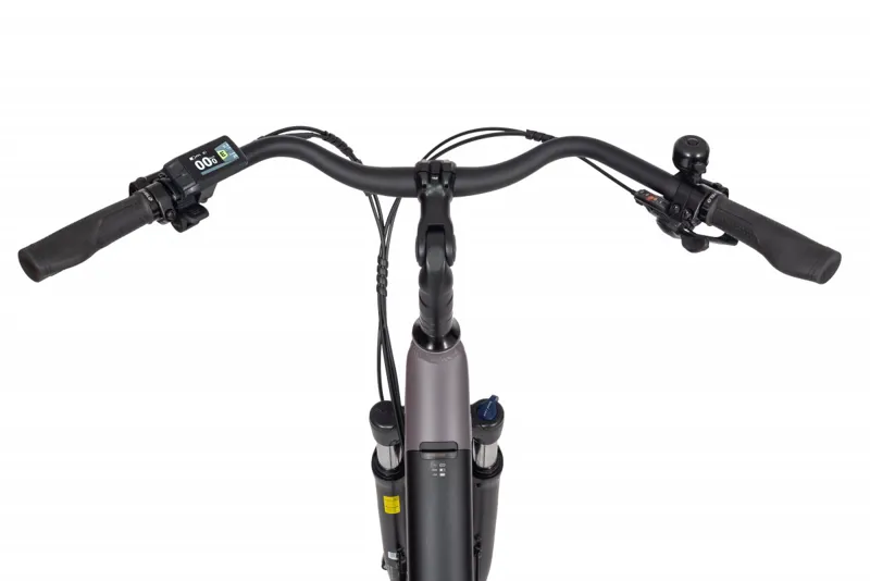 EcoBike X-City Hybrid eBike Coffee-8