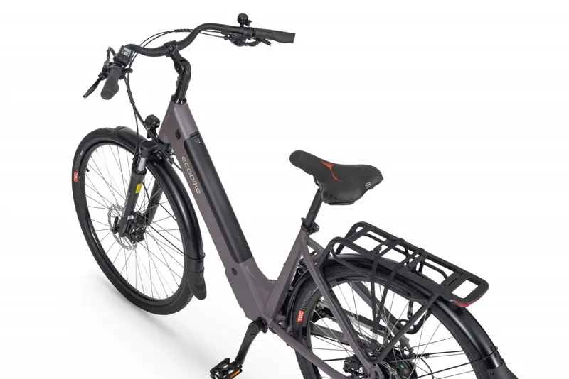 EcoBike X-City Hybrid eBike Coffee-3