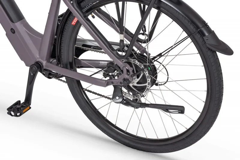 EcoBike X-City Hybrid eBike Coffee-4