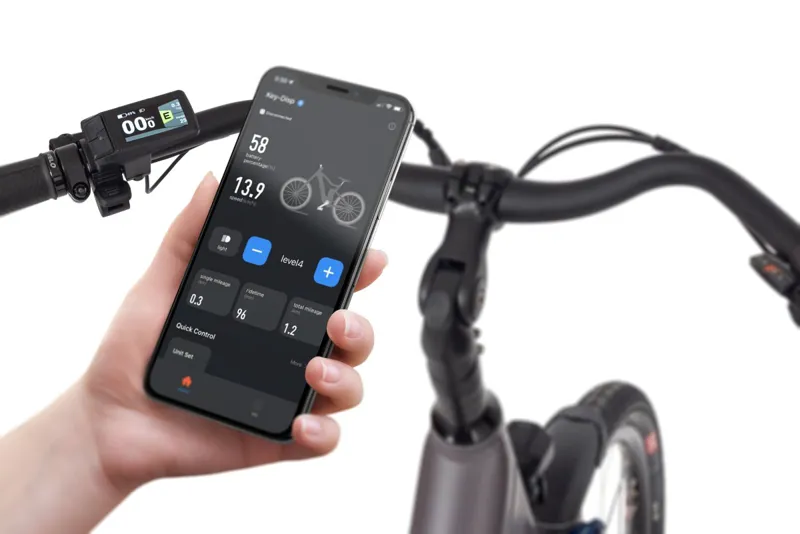 EcoBike X-City Hybrid eBike Coffee-6