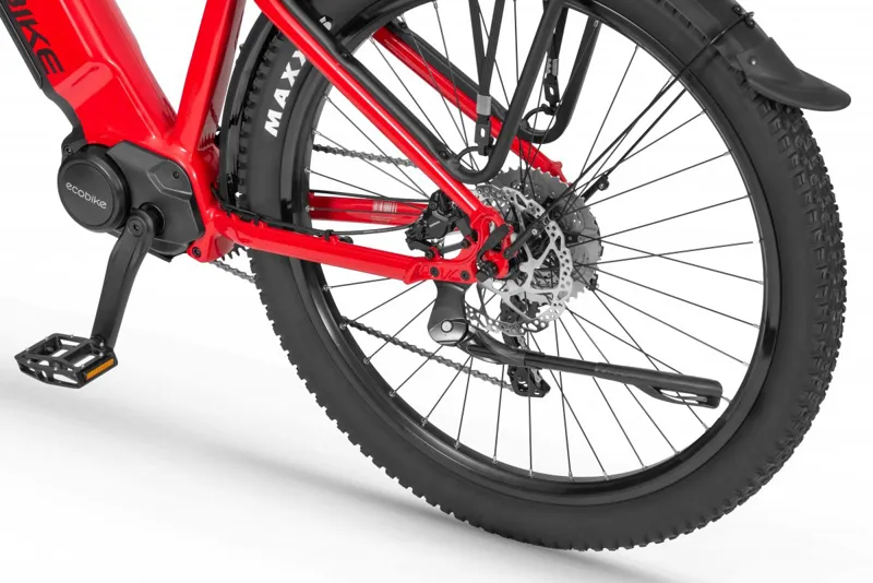 EcoBIke RX500 SUV eMountain Bike Red-4