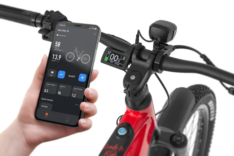 EcoBIke RX500 SUV eMountain Bike Red-8