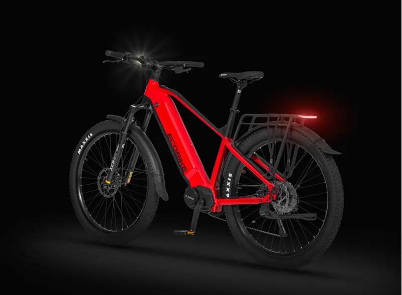EcoBIke RX500 SUV eMountain Bike Red-9