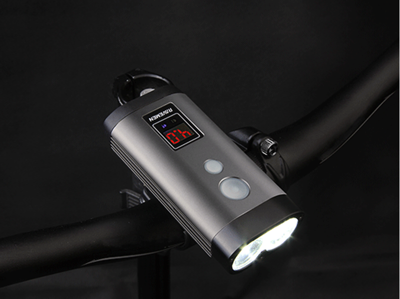 Ravemen PR1200  Front USB Light 1200 Lumens Gunmetal Grey-2