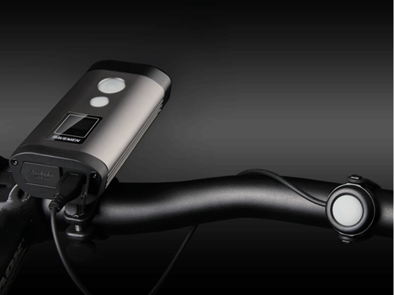 Ravemen PR1200  Front USB Light 1200 Lumens Gunmetal Grey-3