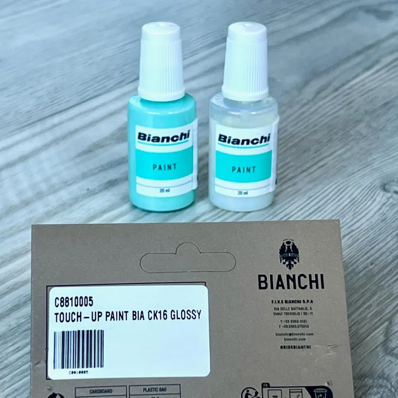 Bianchi Touch Up Paint -  CK16 Celeste Matt Glossy 20ml-1