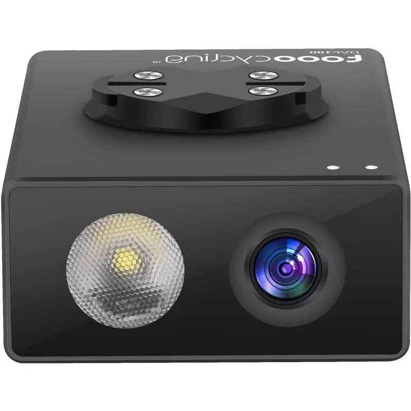 TOOO Cycling DVF100 Front Safety Camera Light Black one size-1