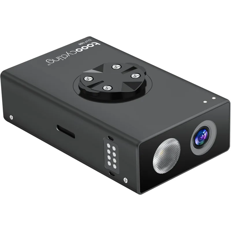 TOOO Cycling DVF100 Front Safety Camera Light Black one size