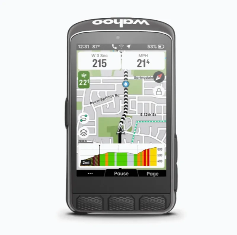 Wahoo Elemnt Ace GPS Bike Computer Black