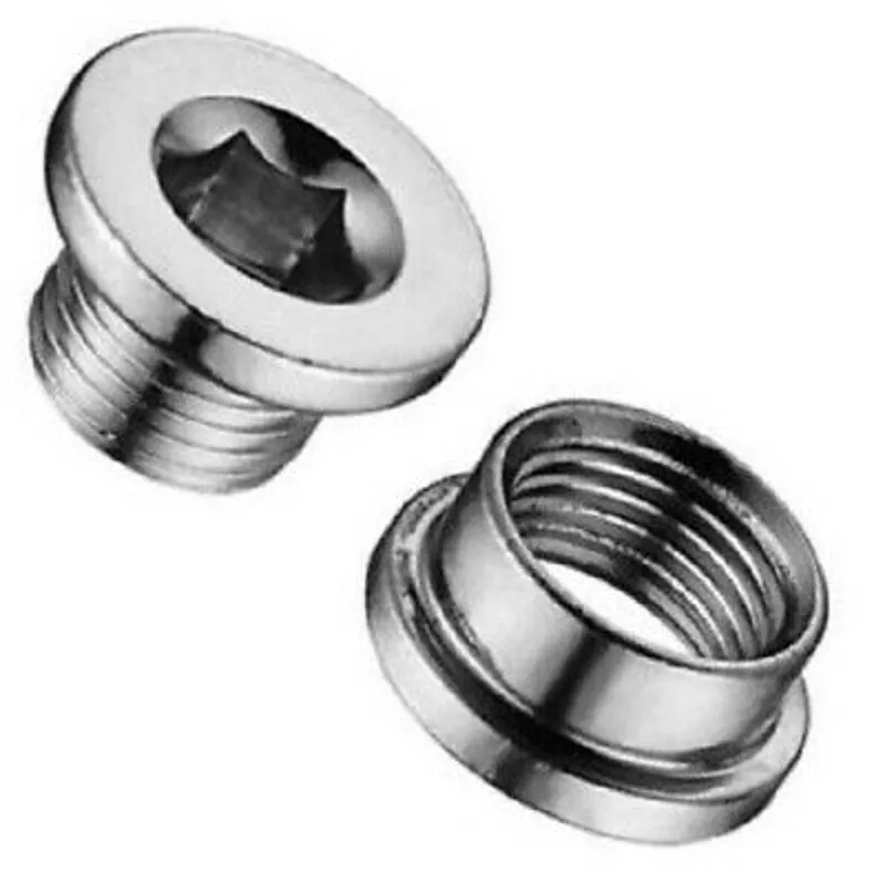 Generic Rear Derailleur Hanger Nut Bolt Screw Set Silver
