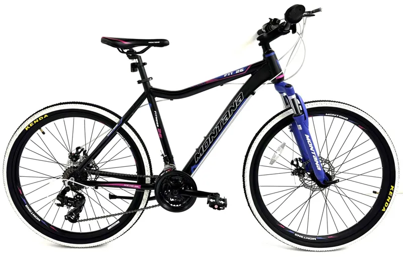 Montana Fitness Disc 26 Mountain Bike Black Purple Pink-1