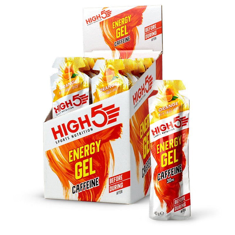 High5 Energy Gel 40g With Caffeine Various Flavours-1