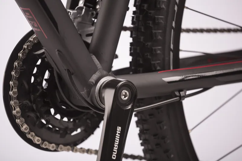 Drag Hardy 9.0 Alivio Hardtail Mountain Bike Black/Red-7