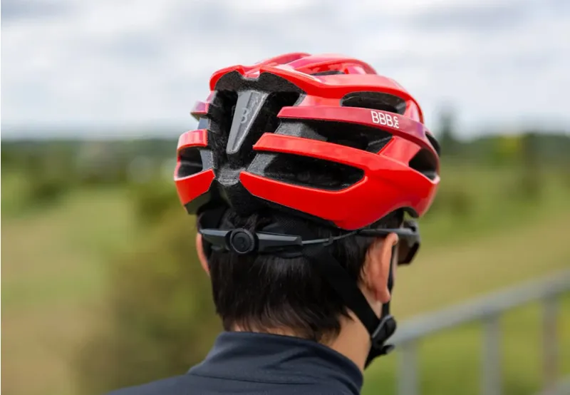 BBB Hawk Helmet Road Helmet BHE-151 Glossy Red-1
