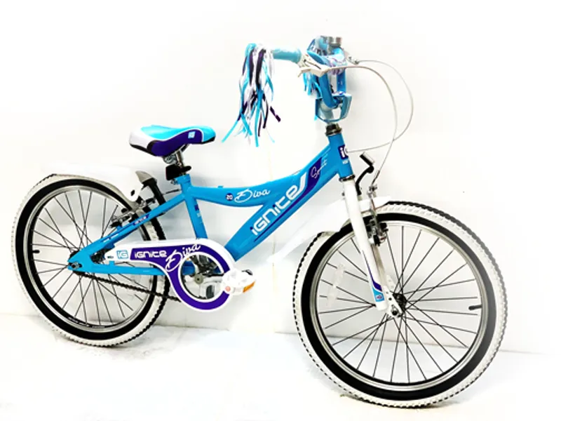 Diva Blue Kids Bike-1
