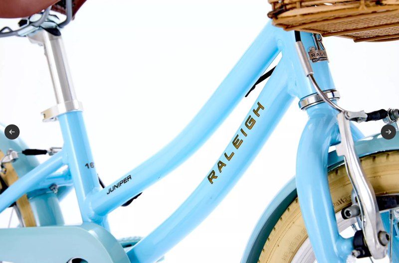 Raleigh Juniper 16 Inch Alloy Frame Kids Bike Baby Blue-4
