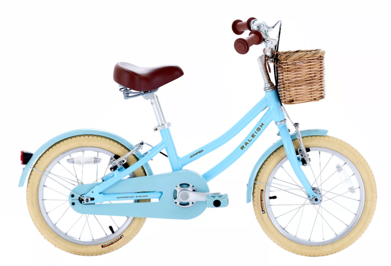 Raleigh Juniper 16 Inch Alloy Frame Kids Bike Baby Blue