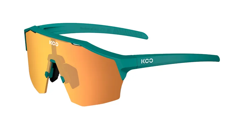 Koo Alibi Matt Persian Green Frame Orange Mirror Lenses