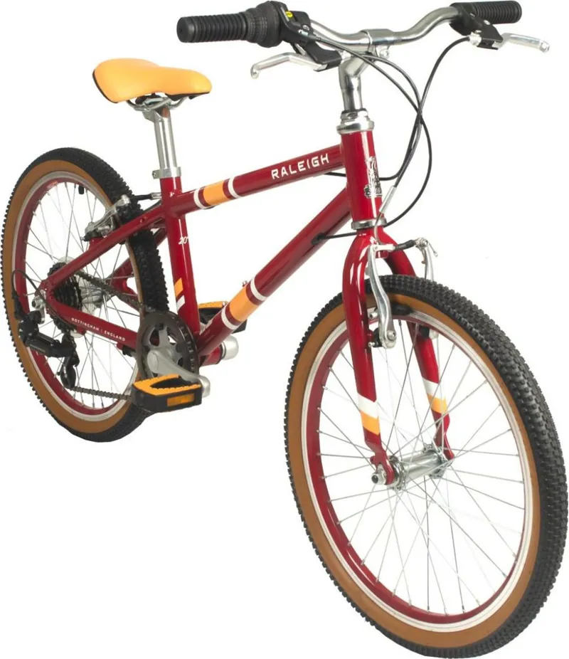 Raleigh Pop 20 Alloy Kids Bike Red-1