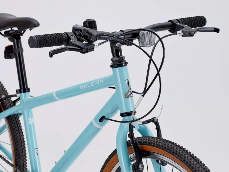 Raleigh Pop 24 Alloy Kids Bike Light Blue-3