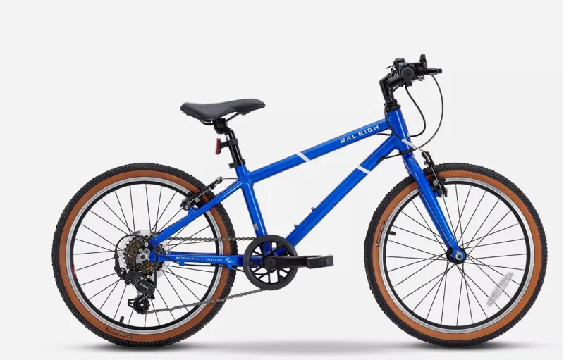 Raleigh Pop 20 Inch Light Alloy Kids Bike Blue