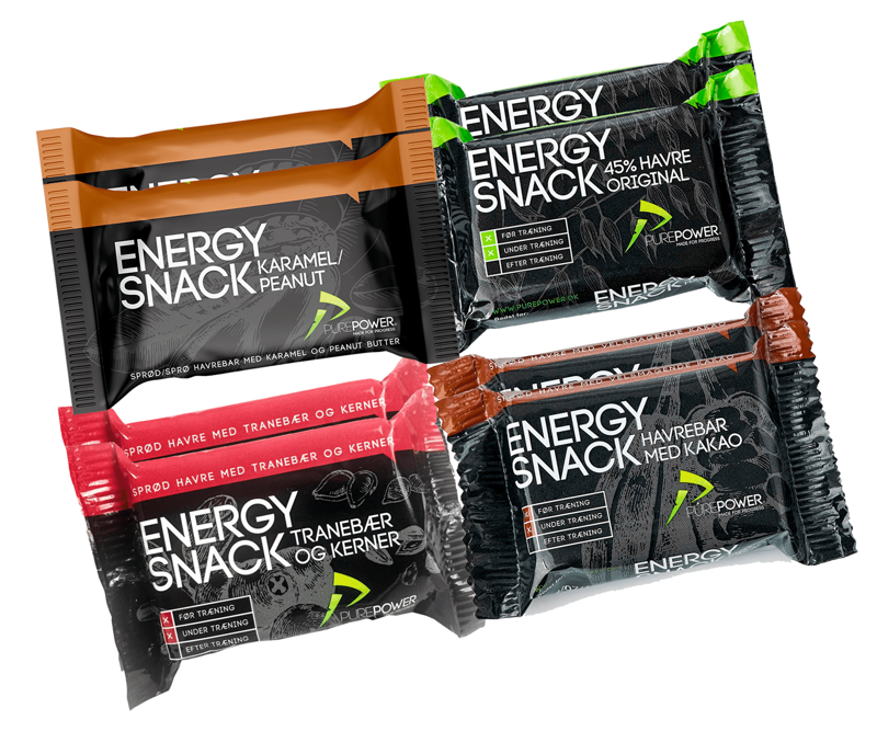 PurePower Energy Snack 60g Black