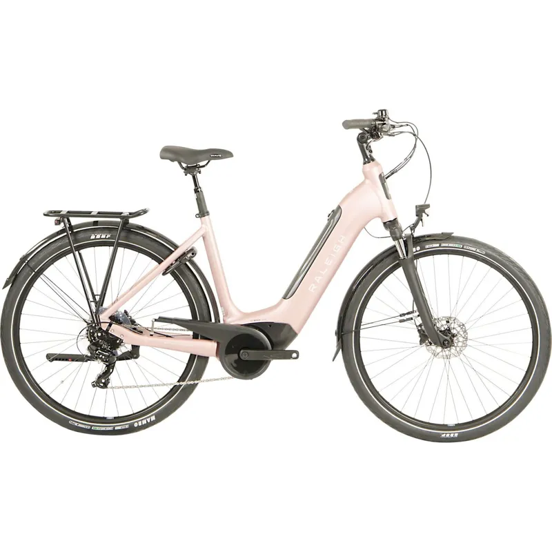 Raleigh Motus Tour Step Through Derailleur Gear Pink