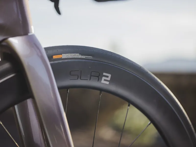 Giant SLR 2 50 Carbon Hookless Disc Brake Wheelset 700c Black-9