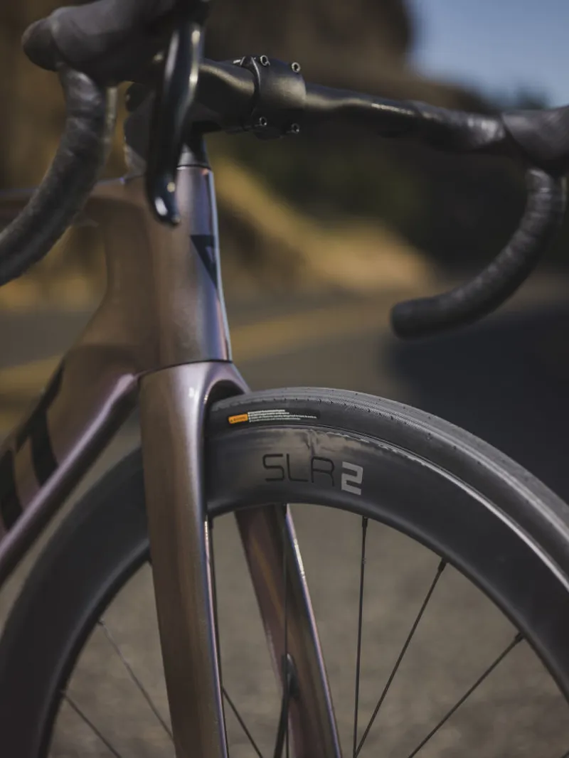 Giant SLR 2 50 Carbon Hookless Disc Brake Wheelset 700c Black-7