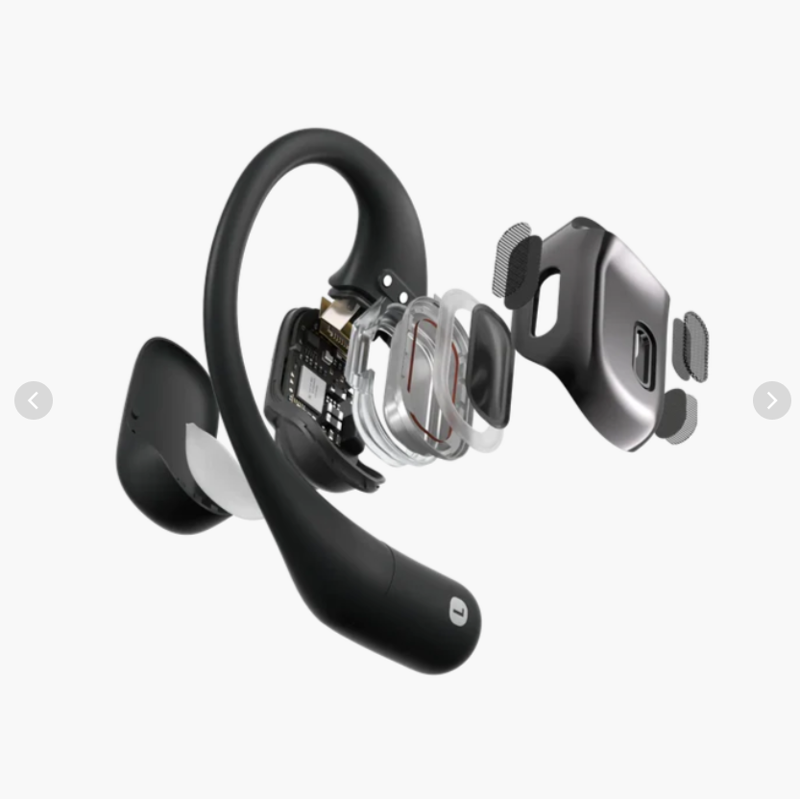 Shokz Openfit 2+ Bone Conduction Headphones Black-2