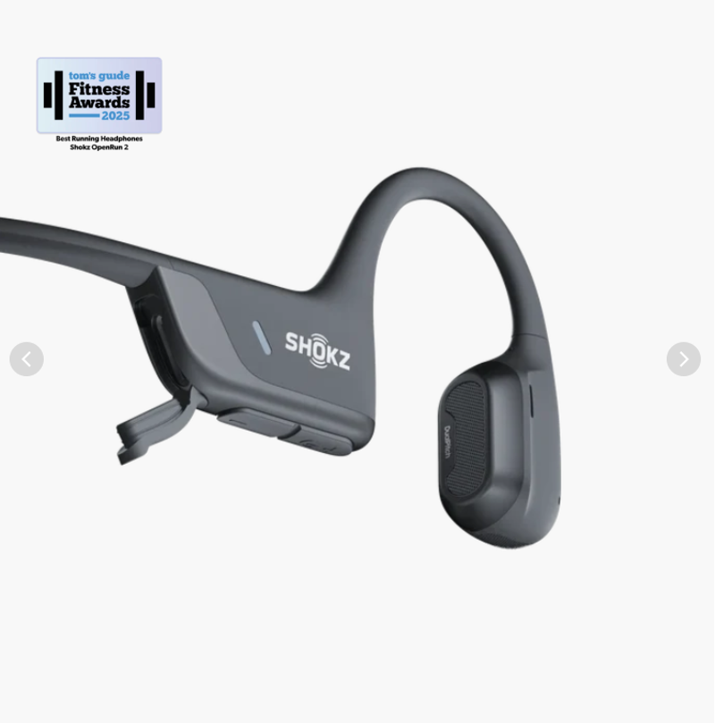 Shokz OpenRun Pro 2 Bone Conduction Headphones Black-2