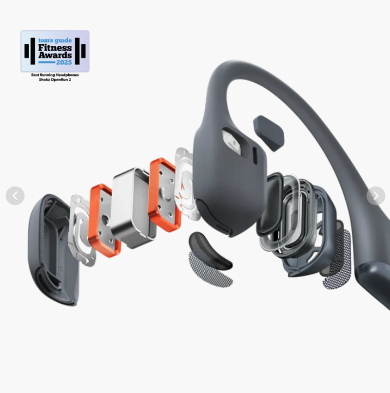Shokz OpenRun Pro 2 Mini Bone Conduction Headphones Black-6