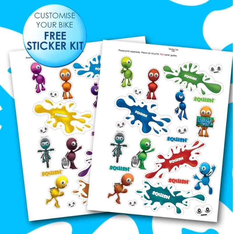 Squish 26 Inch Light Alloy Childs Bike Red-9