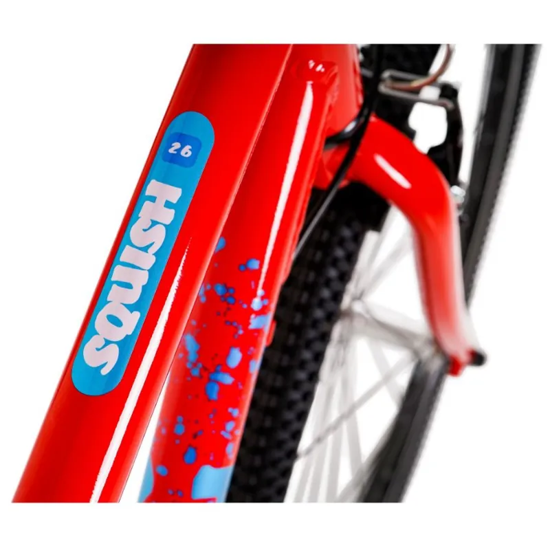 Squish 26 Inch Light Alloy Childs Bike Red-4