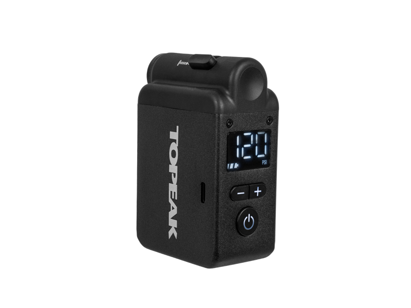Topeak E-Booster Digital Rechargeable Electrical Mini Pump Black